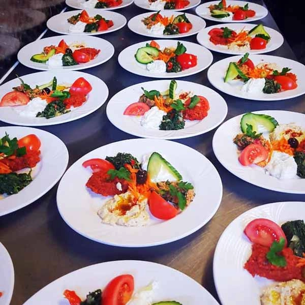 Sultan Palace Catering-Spezialitäten Salate