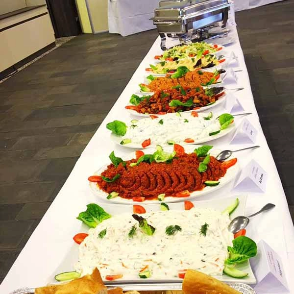 Sultan Palace Catering-Spezialitäten Buffet